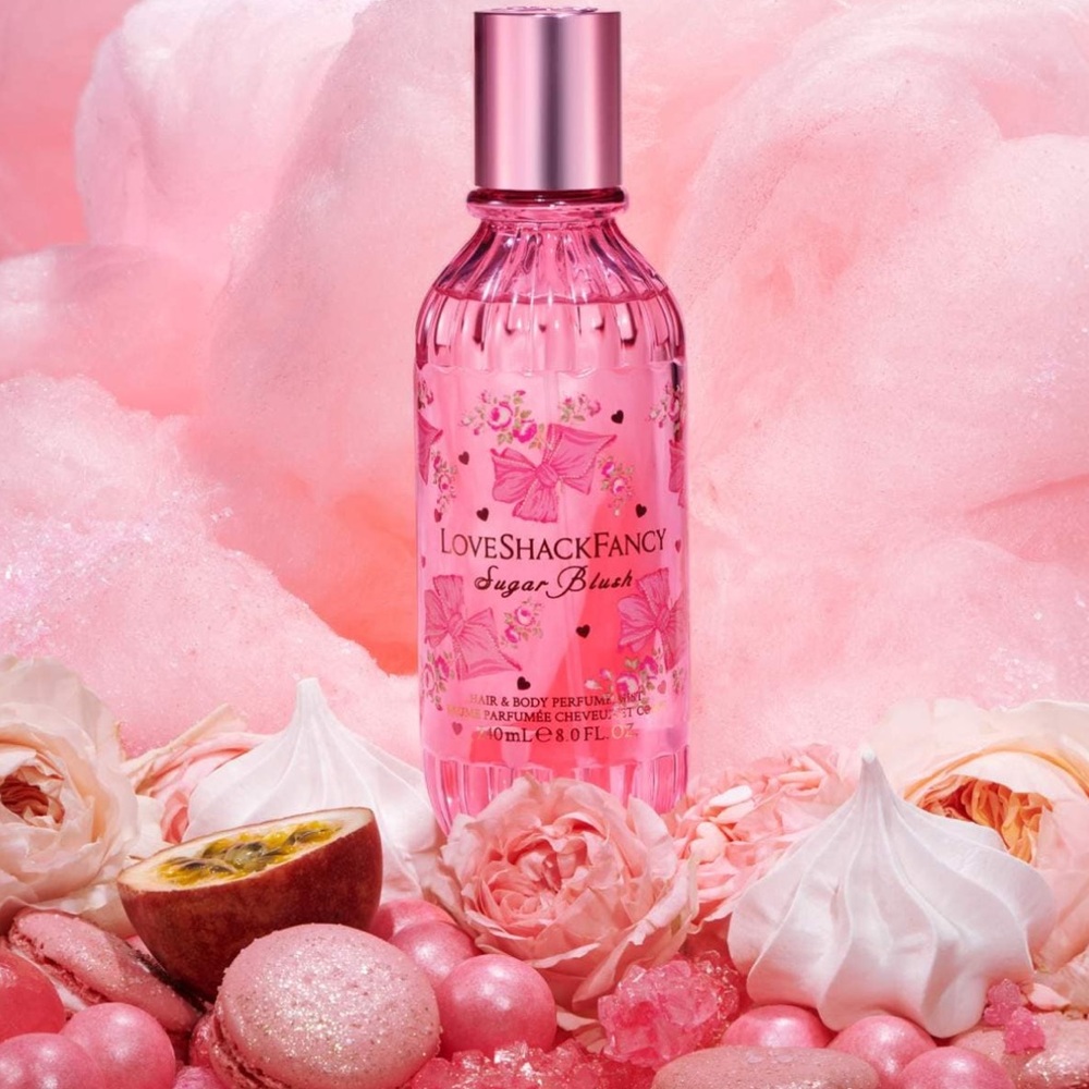 Loveshack Fancy Mini Sugar Blush Hair & Body Perfume Mist ( Sealed No Box) - Picture 4 of 4